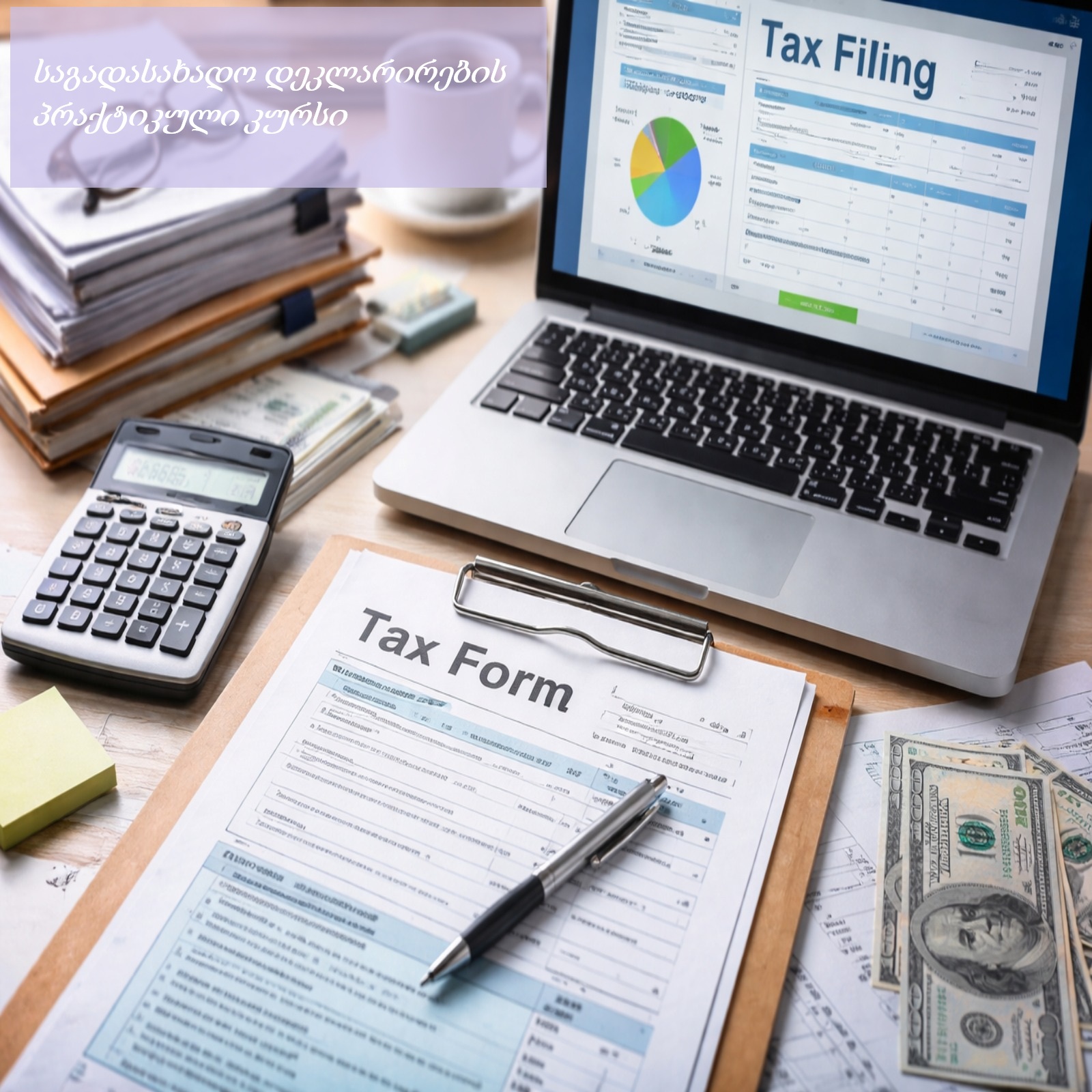 საგადასახადო დეკლარირების  პრაქტიკული კურსი